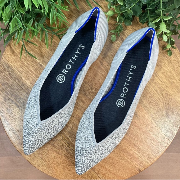 🦄Rothy’s Retired Pearl Metallic Points🦄 - Picture 3 of 11